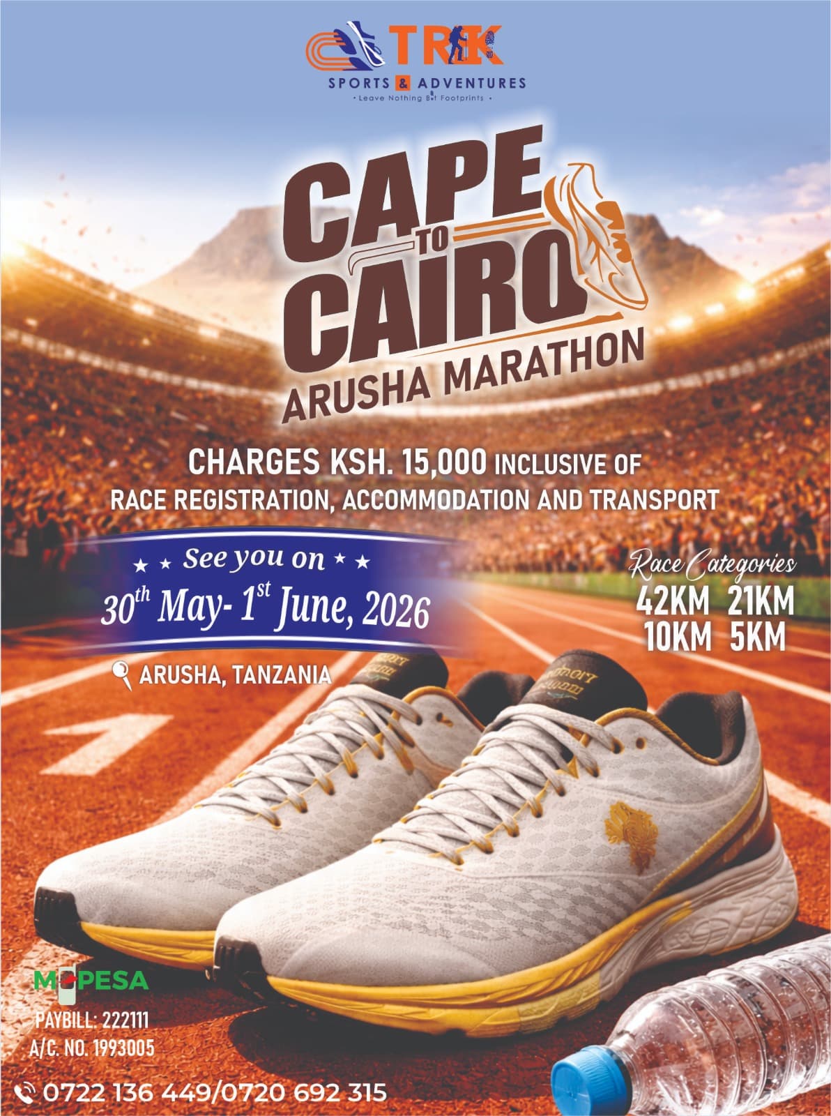 Cape to Cairo Arusha Marathon