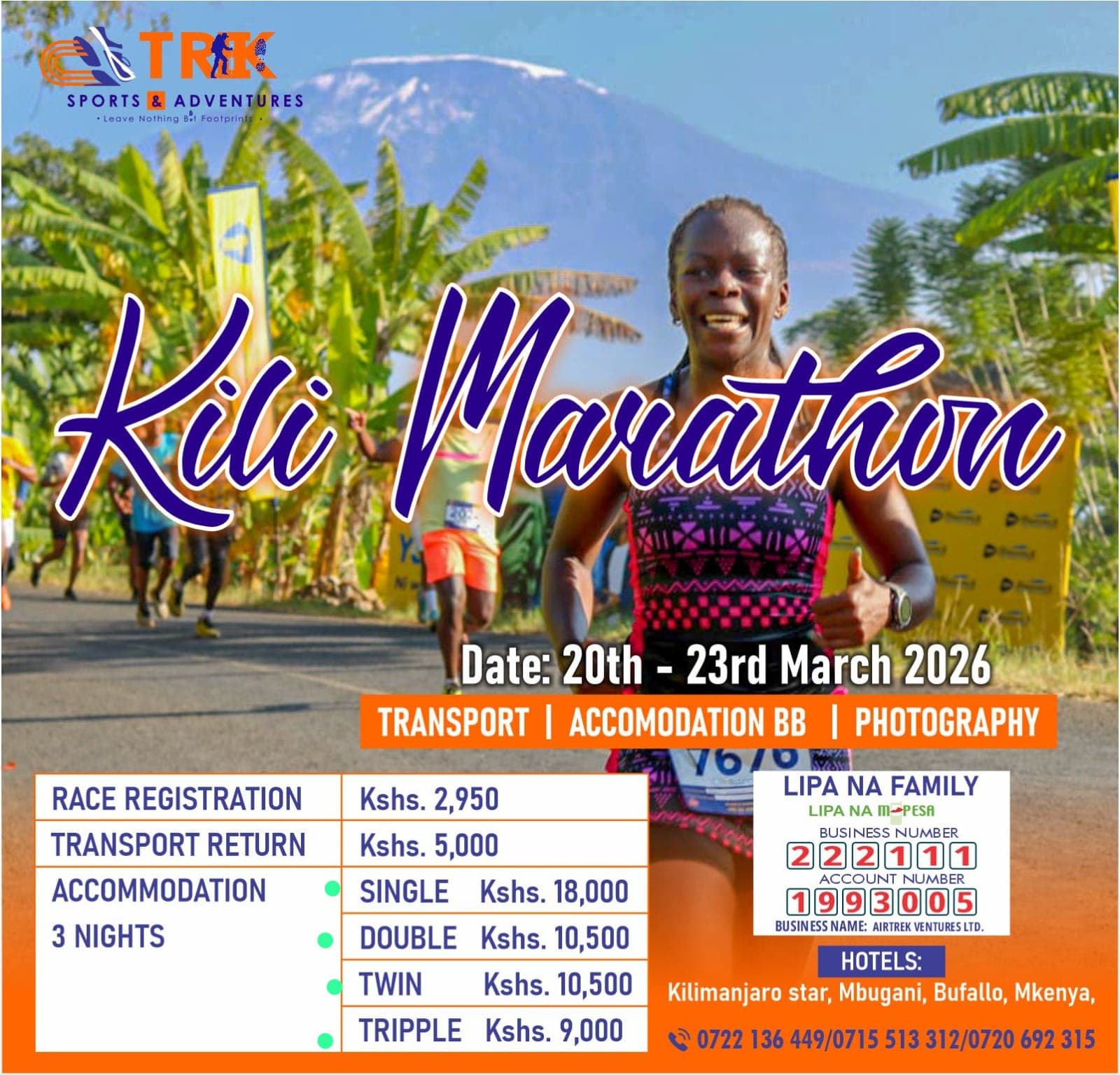 Kilimanjaro Marathon 2026